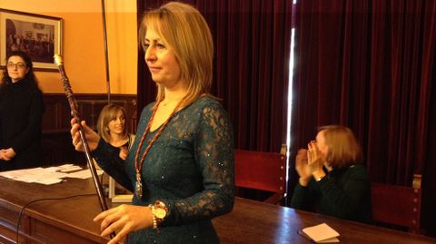 Gema �lvarez, alcaldesa de Lena