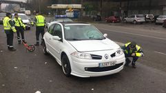 Muere un septuagenario de O Incio tras ser atropellado por un turismo