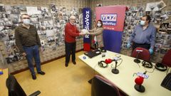 Entrega del premio en Radiovoz
