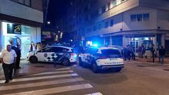 Despliegue policial en el Agra do Orz�n