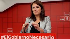 Adriana Lastra reiter� lo que ya dijo Pedro S�nchez hace tiempo, que sin Presupuestos la legislatura se acorta