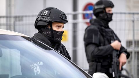 Imagen de archivo de un dispositivo policial en Pa�ses Bajos 