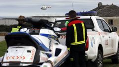 GES de Cervo en una acci�n de auxilio y emergencias antes de ser cerrado