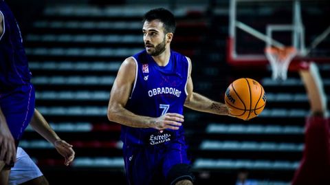 Pol Figueras, con el Obradoiro en Europa