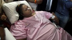 Eman Ahmed Abd El Aty, mujer m�s gorda del mundo