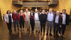 Presentacin de los candidatos del PSOE de Soneira y Fisterra, adems de Carnota