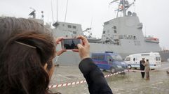 La �M�ndez N��ez� zarpa de Ferrol para asumir el mando de la OTAN