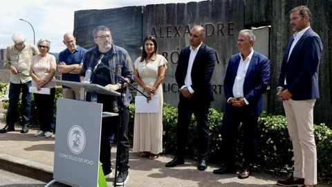 Intervencin de Manuel Pazos, de Ordes, Premio Alexandre Bveda desde ano