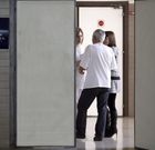 Entrada de la zona de hospitalizaci�n. 