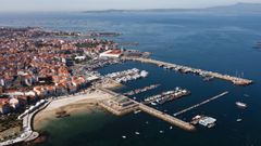 Unha vista a�rea do Grove, unha vila con moito potencial