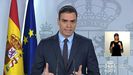 Pedro S�nchez, en su discurso del s�bado 21 de marzo