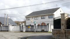El cuartel de la Guardia Civil de Sarria.