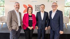 Xess Mazaira, Sandra Insua, scar Salgado e Evencio Ferrero