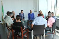 Santalla destac� la rapidez de la primera toma de contacto del sindicato con el nuevo gobierno de Lal�n.