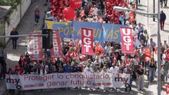 Manifestacin en Mieres por el 1 de mayo