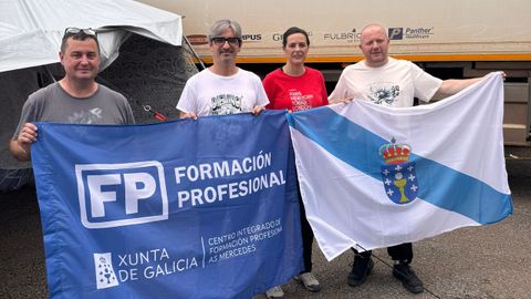 Los profesores se encargaron del mantenimiento y puesta a punto del equipo