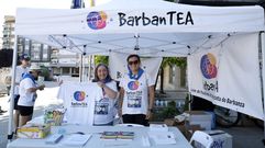 Puesto de Barbantea en la andaina solidaria impulsada por Pe�as Boiro