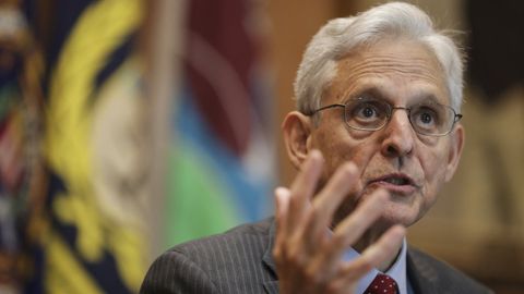 El fiscal general de EE.UU., Merrick Garland.