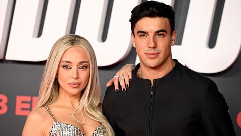Ana Mena y &Oacute;scar Casas, en el estreno de &laquo;&Iacute;dolos&raquo;