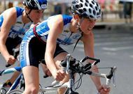 La triatleta ferrolana, en una imagen de archivo.