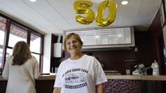 Puri Vidal celebra el medio siglo de la hamburgueser�a Jumbo H-1