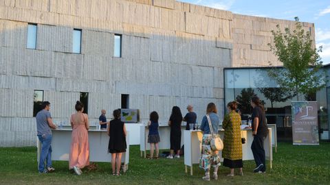 Imagen de una cata de vinos de una edicin anterior del festival