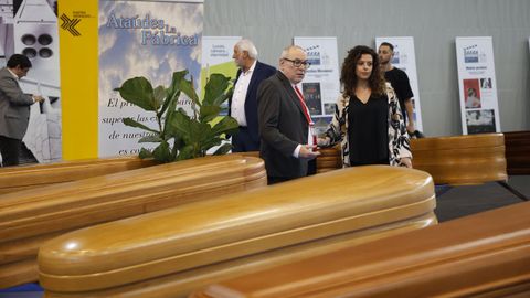 Celebraci�n de la feria Funeragal en Expourense.