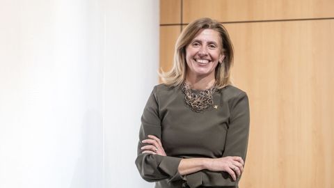 Eva Pando, directora de la Fundaci�n Caja Rural de Asturias