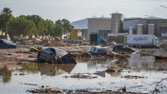 Imagen tomada el pasado da 31 en el polgono de Riba-roja