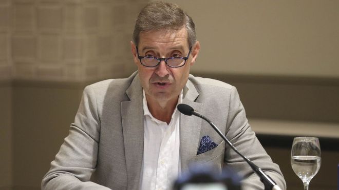 El portavoz del Grupo Municipal Socialista de Oviedo, Carlos Fern�ndez Llaneza