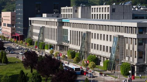 Escuela Polit�cnica, en el campus de Mieres
