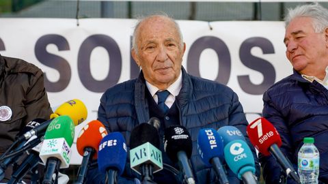 Jos Antonio Casanueva en el acto que ha protagonizado en Sevilla.