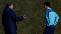 Martino, con Messi el pasado mes de enero