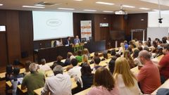 Acto de bienvenida en la Facultad de Ciencias Empresariales y Turismo