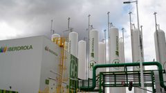 Vista de la planta de hidrgeno verde de Iberdrola en Puertollano, la mayor que funciona en Espaa