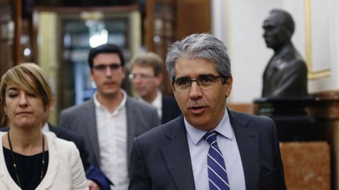 Homs, a su llegada al Congreso