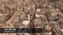 Homs, a golpe de dron