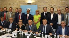 Miembros de la Plataforma Atlántica Noroete.