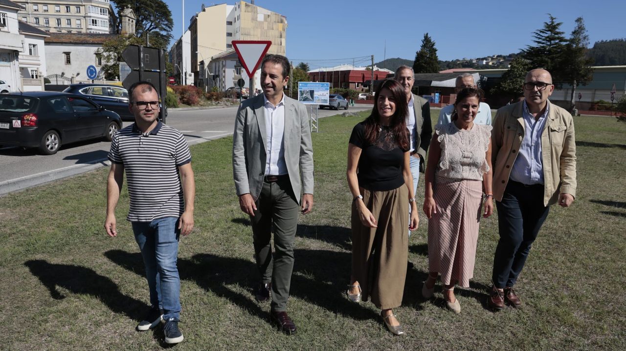 Una glorieta de 42 metros de diámetro facilitará el giro a los grandes camiones en A Misericordia, en Viveiro