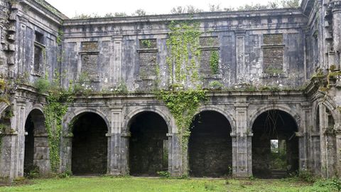 Dependencias del monasterio de Monfero, en las que el p�blico no puede entrar