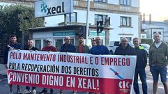 Movilizaci�n de la CIG este mi�rcoles delante de la f�brica ceense 