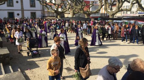SEMANA SANTA EN BARBANZA, PROCESIN DE LA BORRIQUITA Y BENDICIN DEL DOMINGO DE RAMOS