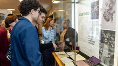 Inauraci�n de la exposici�n sobre Mart�nez Santiso