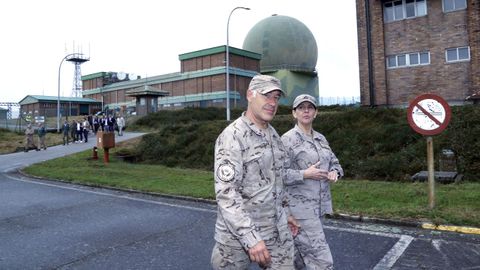 INAUGURACION DEL BOSQUE DEFENSA-IBERDROLA EN LA ESTACION DE VIGILANCIA AEREA EVA 10 DEL BARBANZA