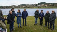 Vzquez visit el embalse de Cachamua, en O Pereiro de Aguiar.