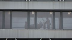 Chuac, vista a trav�s de las cristaleras