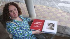 Amada Toimil, nieta de la fusilada Amada Garc�a, cuando solicit� en los juzgados de Ferrol la anulaci�n del consejo de guerra de su abuela