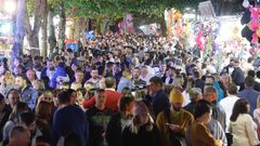 Imagen del recinto ferial del San Froil�n de Lugo antes de que llegase la pandemia de coronavirus