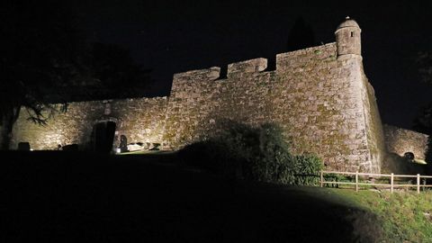 Uno de los baluartes del castillo de Nuestra Seora de O Castro, en Vigo