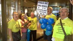 Protesta en la sede central de NCG